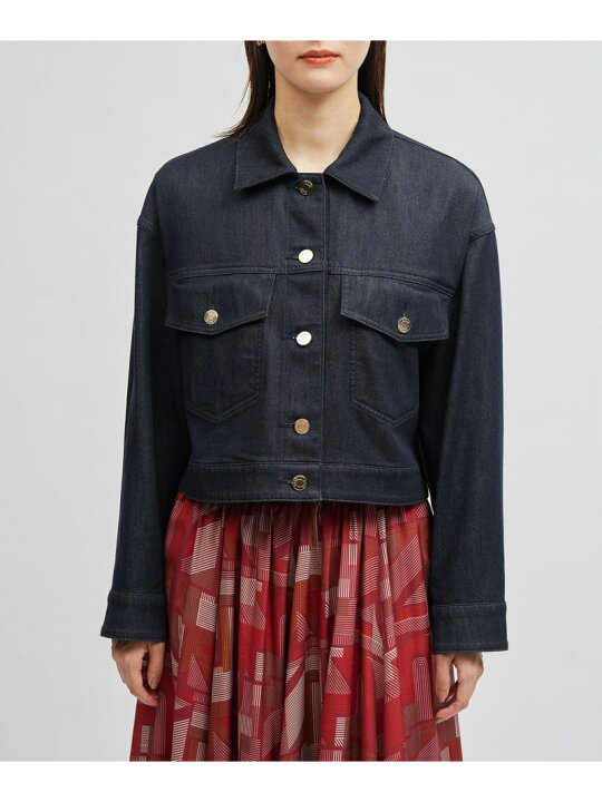 楽天市場】【SALE／50%OFF】シルク混リアクティブデニムGジャン ROPE 