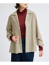 【SALE／70%OFF】マナードボイルシアー開襟シャツ/セットアップ対応 ROPE' ロペ トップス シャツ・ブラウス ブラック ホワイト ベージュ【RBA_E】【送料無料】[Rakuten Fashion]