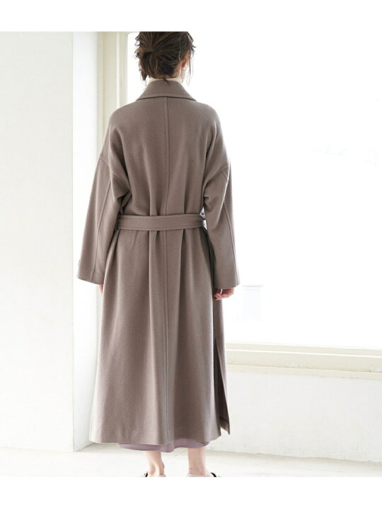 楽天市場】【SALE／25%OFF】一重で軽い,バージンウールロングガウン  