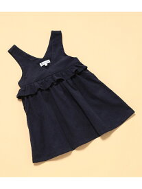 【SALE／50%OFF】【ROPE' PICNIC KIDS】コーデュロイジャンパースカート ROPE' PICNIC ロペピクニック ワンピース・ドレス ジャンパースカート レッド ネイビー【RBA_E】[Rakuten Fashion]