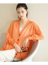 【SALE／40%OFF】【WEB限定カラー:ブルー】Vネックシアーカーディガン ROPE' PICNIC ロペピクニック トップス カーディガン ブラック ベージュ ブルー オレンジ【RBA_E】[Rakuten Fashion]