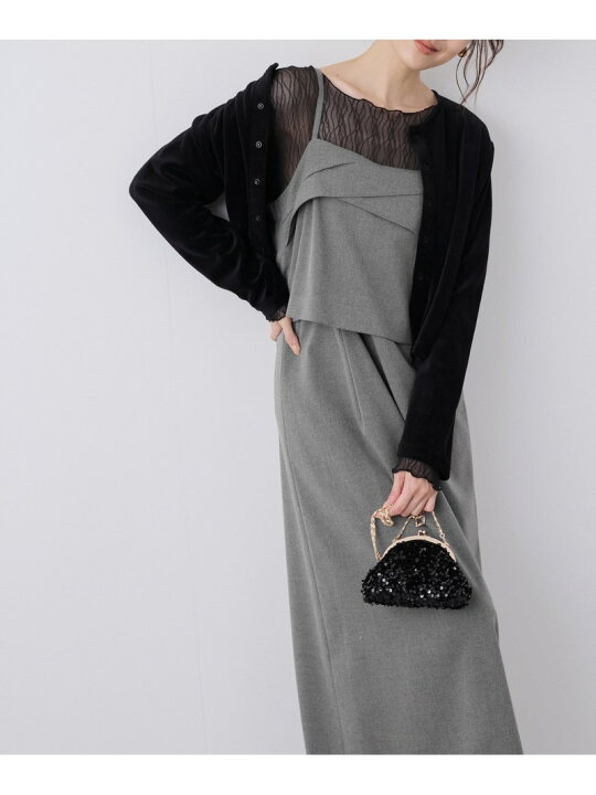楽天市場】【SALE／50%OFF】セットアップ風キャミワンピース ROPE 
