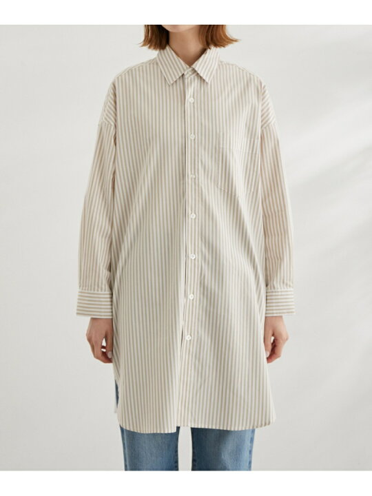 楽天市場】【SALE／40%OFF】ストライプチュニックシャツ ROPE