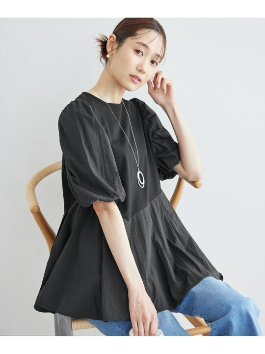 楽天市場】【SALE／50%OFF】70シルケットペプラムトップス ROPE 