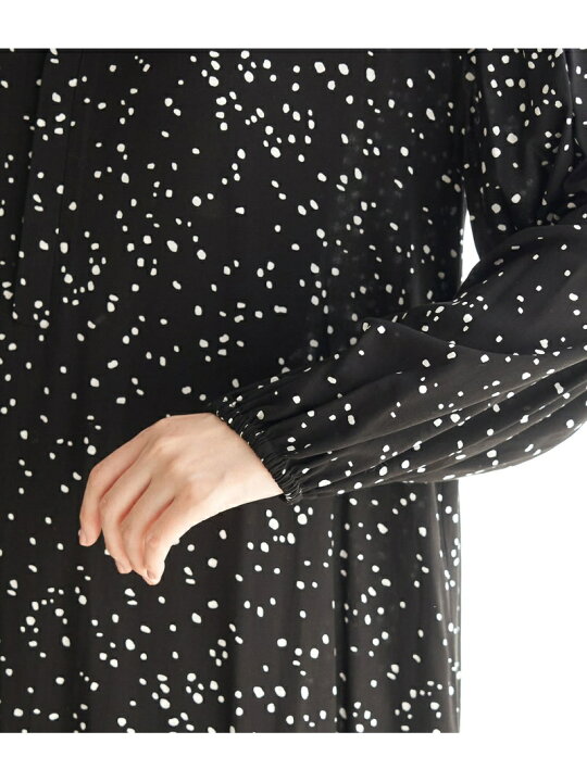 楽天市場 Sale 14 Off Web限定 変形ドットぺプラムワンピース Rope Picnic ロペピクニック ワンピース ワンピースその他 ブラック ブラウン Rba E 送料無料 Rakuten Fashion Rope Picnic ロペピクニック