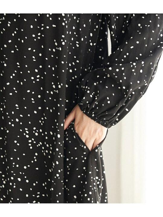 楽天市場 Sale 14 Off Web限定 変形ドットぺプラムワンピース Rope Picnic ロペピクニック ワンピース ワンピースその他 ブラック ブラウン Rba E 送料無料 Rakuten Fashion Rope Picnic ロペピクニック