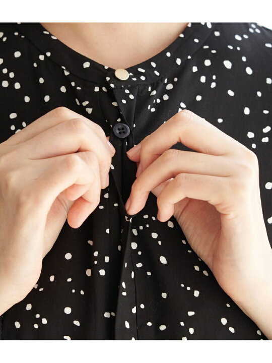 楽天市場 Sale 14 Off Web限定 変形ドットぺプラムワンピース Rope Picnic ロペピクニック ワンピース ワンピースその他 ブラック ブラウン Rba E 送料無料 Rakuten Fashion Rope Picnic ロペピクニック