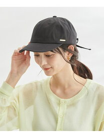 リンクコーデ/リサイクルコットンバックリボンキャップ ROPE' PICNIC PASSAGE ロペピクニック 帽子 キャップ ブラック ホワイト ベージュ ブルー ピンク[Rakuten Fashion]