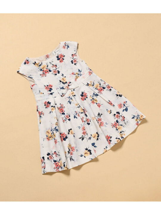 楽天市場 Sale 24 Off Rope Picnic Kids 花柄ランダムワンピース Rope Picnic ロペピクニック ワンピース ワンピースその他 グレー ベージュ Rba E Rakuten Fashion Rope Picnic ロペピクニック
