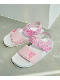 【KIDS】【adidas/アディダス】ADILETTE SANDAL K ROPE' PICNIC KIDS ロペピクニック シューズ・靴 サンダル ブラック ピンク[Rakuten Fashion]