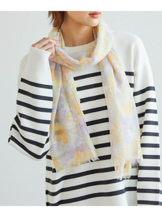 楽天市場 リサイクルポリエステルフラワープリントスカーフ Rope Picnic Passage ロペピクニック ファッショングッズ ストール パープル イエロー Rakuten Fashion Rope Picnic ロペピクニック 楽天市場 リサイクルポリエステルフラワープリントスカーフ Rope Picnic Passage ロペピクニック ファッショングッズ ストール パープル イエロー Rakuten Fashion Rope Picnic ロペピクニック