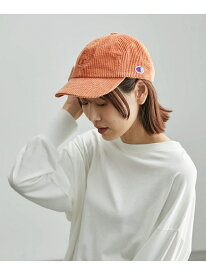 【SALE／50%OFF】【Champion/チャンピオン別注】太コーデュロイキャップ/リンクコーデ ROPE' PICNIC PASSAGE ロペピクニック 帽子 キャップ ブラック ホワイト オレンジ【RBA_E】[Rakuten Fashion]