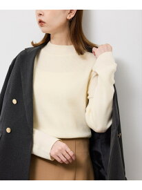 アンチピリングプチハイネックニット/リンクコーデ ROPE' PICNIC ロペピクニック トップス ニット グリーン ベージュ【送料無料】[Rakuten Fashion]