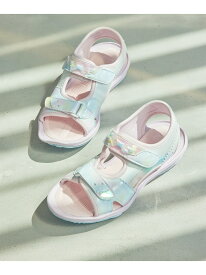 【KIDS】【MoonStar/ムーンスター】LUVRUSH サンダル ROPE' PICNIC KIDS ロペピクニック シューズ・靴 サンダル ホワイト パープル【送料無料】[Rakuten Fashion]