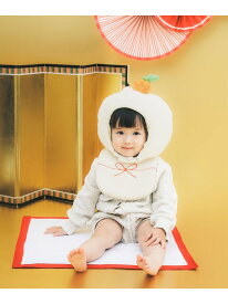 【BABY】鏡餅&スタイセット ROPE' PICNIC PASSAGE ロペピクニック マタニティウェア・ベビー用品 スタイ・よだれかけ ホワイト[Rakuten Fashion]