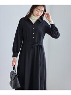 【SALE／30%OFF】リボンシャツワンピース ROPE' PICNIC ロペピクニック ワンピース・ドレス シャツワンピ…