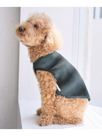 【SALE／30%OFF】【DOG】リンクコーデ/ニットタンクトップ ROPE' PICNIC PASSAGE ロペピクニック ペット用品 ペットウェア・ペット服 ブラック グリーン【RBA_E】[Rakuten Fashion]