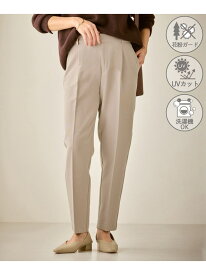 【SALE／20%OFF】【WEB限定カラー】360°ウルトラストレッチ テーパードパンツ/花粉ガード・セットアップ対応 ROPE' PICNIC ロペピクニック パンツ その他のパンツ ブラウン グリーン ピンク ネイビー【RBA_E】[Rakuten Fashion]