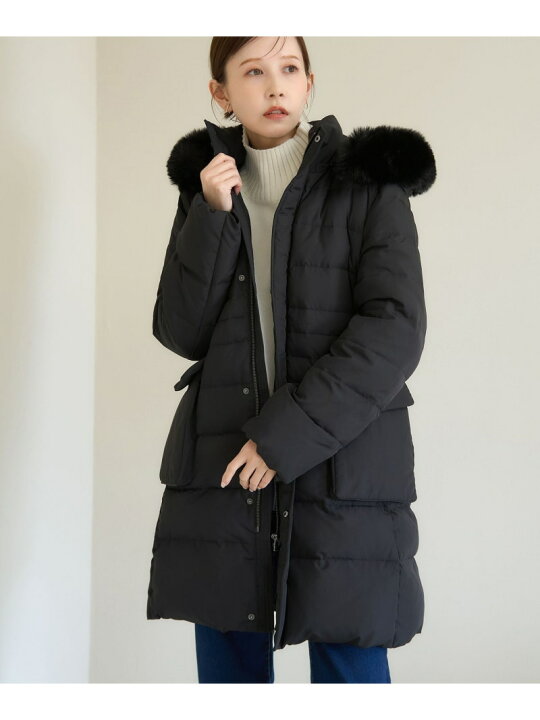 楽天市場】【SALE／50%OFF】GREEN DOWN/ファー付きダウンコート ROPE 