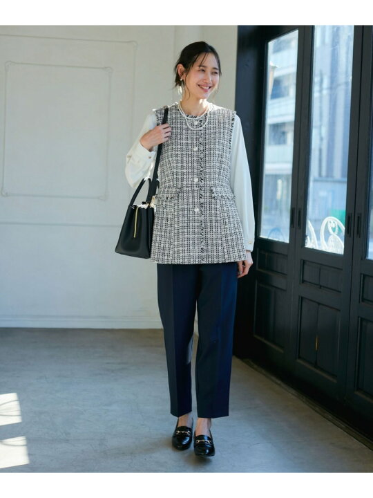 楽天市場】【SALE／40%OFF】セレモニー・通勤対応/ツイードジレベスト  