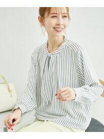 ボウタイブラウス ROPE' PICNIC ロペピクニック トップス シャツ・ブラウス ホワイト【送料無料】[Rakuten Fashion]