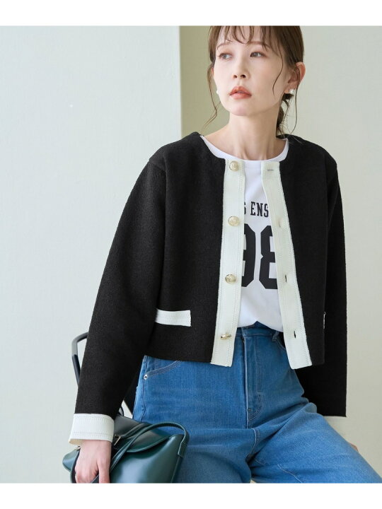 楽天市場】【SALE／50%OFF】金ボタンニットカーディガン ROPE 