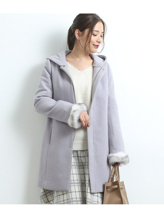 楽天市場】【SALE／50%OFF】【マルチWAY】ウール混フードロングコート 