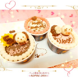 お届けは最短で1か月先です☆【通常価格￥4980】◆お豆腐ケーキ　わんにゃんコロン&hapiba!プリティーぷちホールケーキ　2個セット ◆犬用ケーキ,ペット用ケーキ,犬用バースデーケーキ,猫用ケーキ,猫用バースデーケーキ
