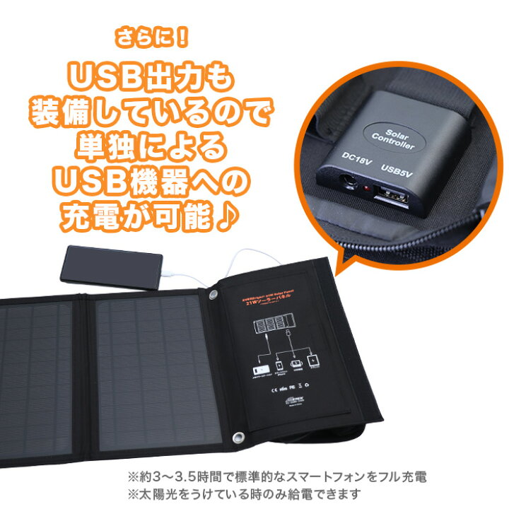 ポータブル電源メガパワーステーション＆大型ソーラーパネル特別セット 