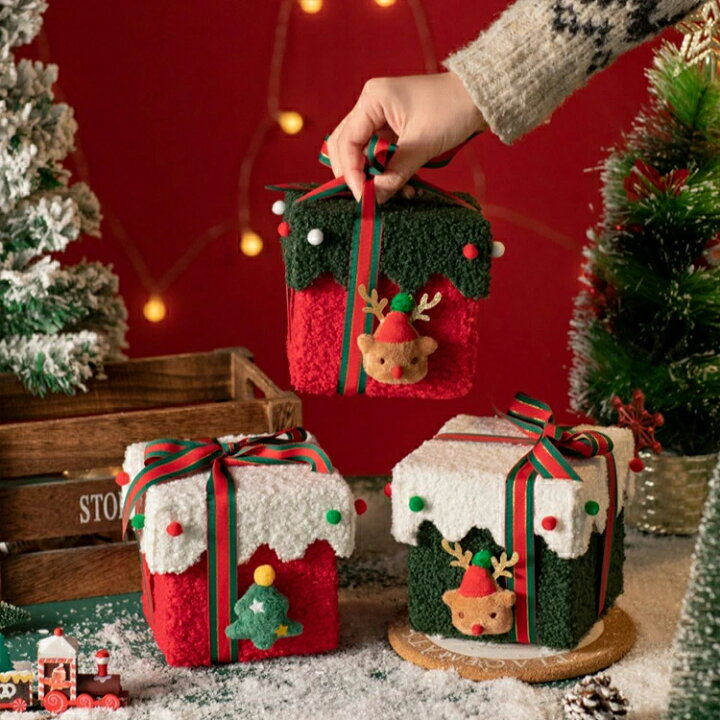 楽天市場】【3個セット】クリスマス ギフト ボックス オーナメント 飾り ボックス クリスマスオーナメント イブ 飾りつけ おしゃれ クリスマス  リポン ボックス リンゴケース ボックス ギフト箱 プレゼント箱 デコレーション 部屋 装飾ボックス クリスマスプレゼント ... クリスマスシリコン型、4erセット サンタ雪だるま 鹿 ギフトボックスに座っているキャンドル型、クリスマスをテーマにした3Dギフトボ