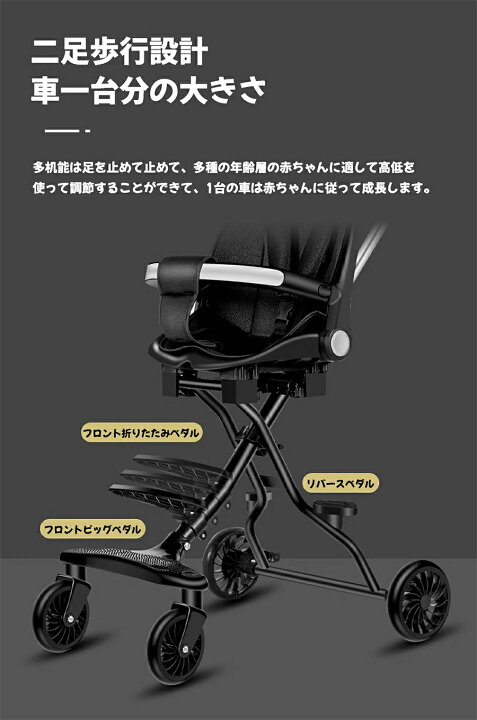 楽天市場】【2024最新型】ベビーカー 軽量コンパクト タイプ 