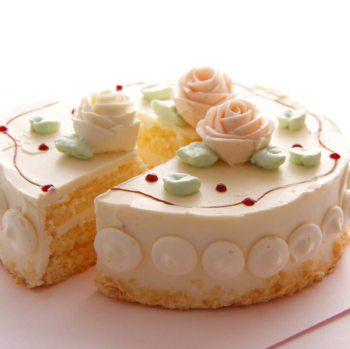 楽天市場 バタークリームケーキ 5号サイズ ホワイトデー ケーキ バター ケーキ 5号15ｃｍ 4名 5名 ホールケーキ 誕生日ケーキ ひな祭り 母の日 父の日 ロリアン洋菓子店