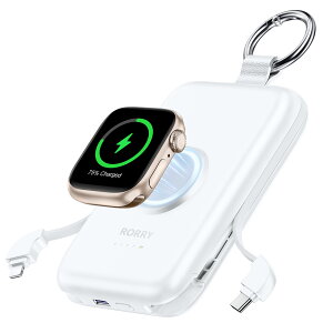 �ySNS�b�蕦�� ���~�j �}���[�d�zRORRY Apple Watch �[�d�� ���o�C���o�b�e���[ USB-C �P�[�u������ �A�b�v���E�H�b�`�[�d ���^ �y�� iphone�����[�d For Apple Watch �S�V���[�Y/iPhone15/16/17 �R���p�N�g ��