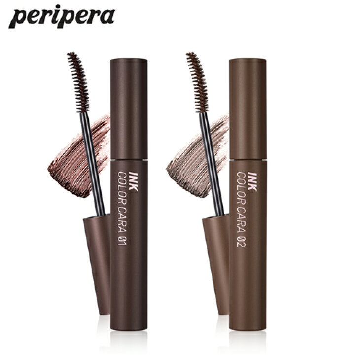 楽天市場 Peripera ペリペラ インクカラーカラ ぺりぺら Ink Color Cara 化粧 メイクアップ マスカラ アイドルメイク オルチャンメイク つけま ブラウンマスカラ ブラック ロングラスティング 韓国コスメ Roryxtyle