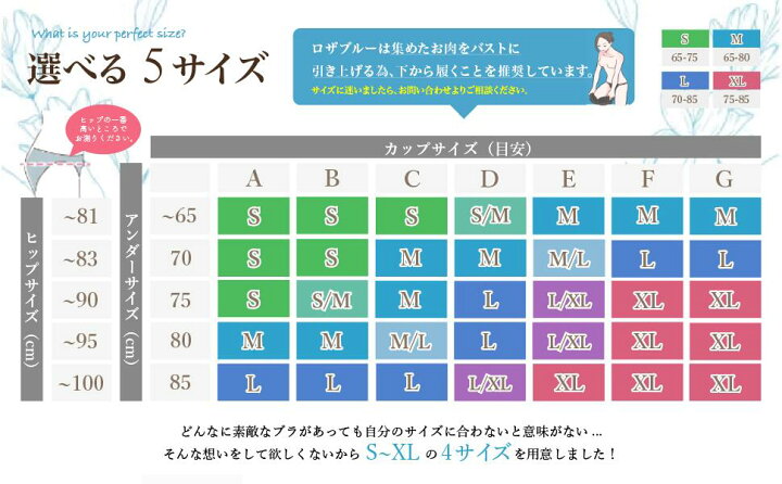 楽天市場】【10%OFF】公式 ROSABLU ロザブルー ナイトブラ 育乳 垂れ 1 未開封ロザブルーsサイズ5点セット