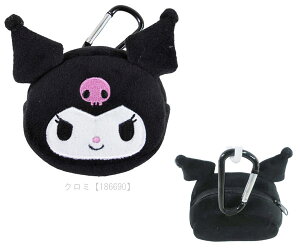 サンリオ カラビナミニポーチ 小物入れ ミニポーチ カラビナ付き サンリオキャラクターズ ハローキティ マイメロディ ポムポムプリン シナモロール ポチャッコ クロミ マイスウィートピア