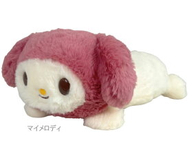 サンリオ ロングポーチ ペンケース ペンポーチ ぬいぐるみ ハローキティ マイメロディ シナモロール ポムポムプリン クロミ ポチャッコ ハンギョドン サンリオキャラクターズ Sanrio 筆箱 ポーチ マルチポーチ 189943 189950 189967 189974 189981 189998 190000