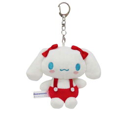 シナモロール マスコット マスコットホルダー 推し色マスコット レッド 赤 推し活 ぬいぐるみ キーホルダー マスコット サンリオ Sanrio キャラクター雑貨 サンリオキャラクターズ 194473-24 ナカジマコーポレーション シナモロール