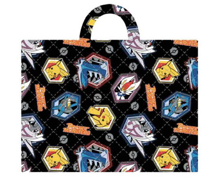 楽天市場 ネコポス対象品 ポケットモンスター キルトレッスンバッグ ポケモン レッスンバッグ トート 幼稚園 キッズ ピカチュウ Qpk4 2100 約40 30cm ｒｏｓｅ ｃａｔ