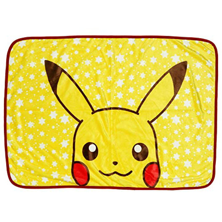 楽天市場 ピカチュウ ブランケット ポケットモンスター ピカチュウ ポケモン ブランケット ひざ掛け 毛布 キャラクター雑貨 ネコポス対象品 Pmap1398 スモール プラネット ｒｏｓｅ ｃａｔ
