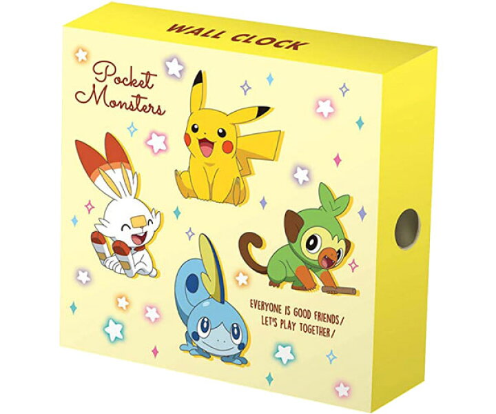楽天市場 ポケットモンスター インデックスウォールクロック ハッピー 壁掛け時計 時計 ポケットモンスター ポケモン ピカチュウ メッソン ヒバニー サルノリ グッズ キャラクターグッズ ポケモンキャラクターグッズ 552 ティーズファクトリー ｒｏｓｅ ｃａｔ