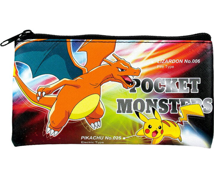 楽天市場 ポケットモンスター フラットマルチポーチ ファイヤーフレイム ポケモン ピカチュウ リザードン フラットポーチ ペンポーチ 筆箱 ポーチ マルチポーチ キャラクター雑貨 ポケットモンスター雑貨 ネコポス対象品 ｒｏｓｅ ｃａｔ