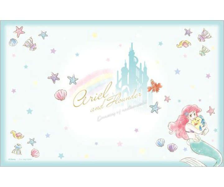 楽天市場 ディズニー プリンセス ランチクロス アリエル ワイドランチクロス ランチーフ お弁当 遠足 行楽 給食 ar ｒｏｓｅ ｃａｔ