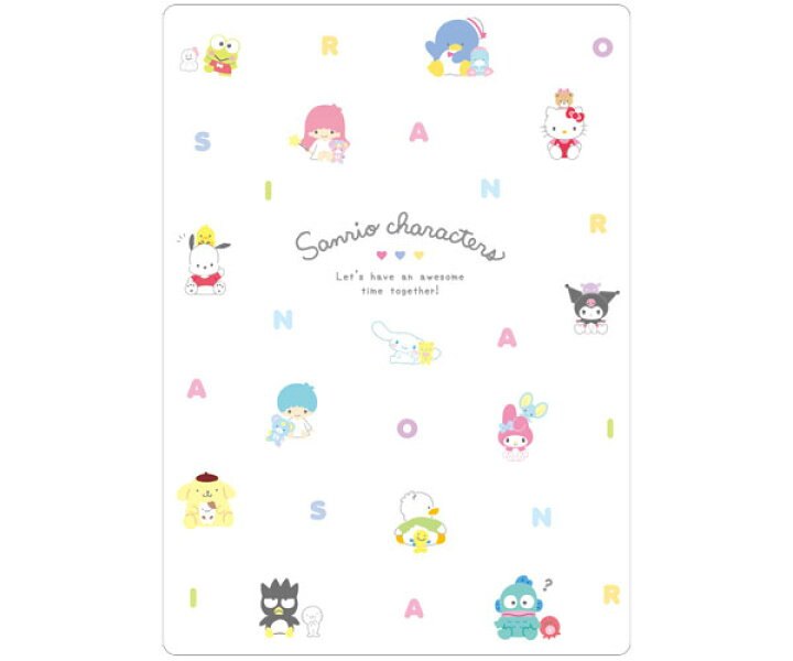 楽天市場 両面下敷き B5 サンリオキャラクターズ 下敷き カラフル アルファベット サンリオ Sanrio キャラクター 子供 下敷き 文具 筆箱 鉛筆 ca ティーズファクトリー ネコポス対象品 ｒｏｓｅ ｃａｔ