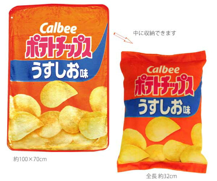 楽天市場 クッションブランケット ポテトチップス 3wayブランケット ボタン付き ひざ掛け ショール 腰巻き 毛布 キャラクター雑貨 ネコポス対象品 Cbk016クッション ｒｏｓｅ ｃａｔ