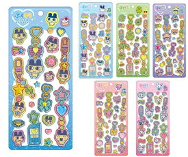ぷくキラチャームステッカー たまごっち シール まめっち みみっち おやじっち くちぱっち ふらわっち ラブリっち クラックス 137737 137738 137739 137740 137741 137742