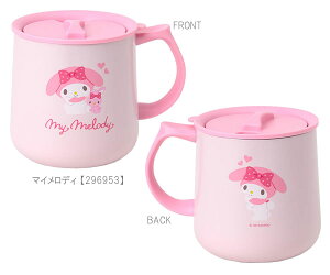 �T�����I �ӂ��t���X�e�����X�}�O �}�O�J�b�v �X�e�����X �t�^�t�� �R�b�v 360ml �T�����I�L�����N�^�[�Y �n���[�L�e�B �}�C�����f�B �V�i�����[�� �N���~ �|�`���b�R Sanrio Original �H�� �ۉ�