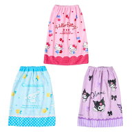 ラップタオル 巻きタオル サンリオ Sanrio Original キャラクター 70サイズ タオル バス用品 キッズ 子供…