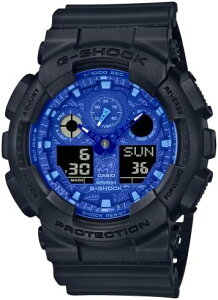 JVI rv Y G-SHOCK BLUE PAISLEY u[ ubN GA-100BP-1A CASIO