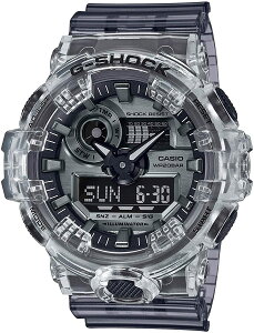 Ɏgy2_5OFFN[|zCASIO JVI rv Y G-SHOCK W[VbN Clear skeleton GA-700SK-1A XPg sAi V